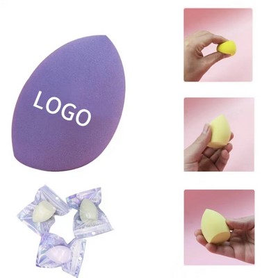 Makeup Sponge Puff With Egg Shape Holder