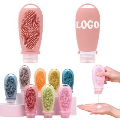 Silicone Travel Bottles for body massage Silicone Travel Bottles for body massage