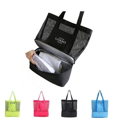 Cooler Features Beach Mesh Bag