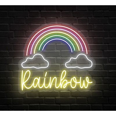 Rainbow Neon Sign