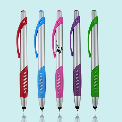 Capacitive 2-in-1 Precision Touch Screen Pen