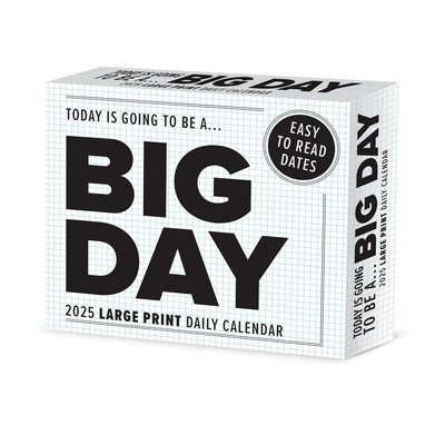 Big Day 2025 6.2" x 5.4" Box Calendar