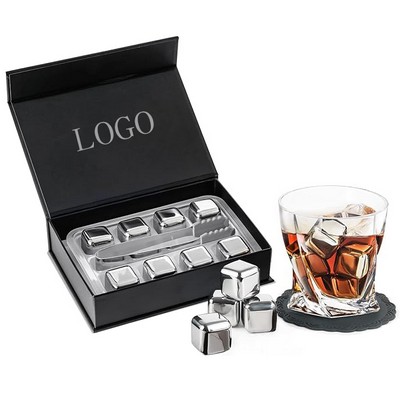 Cooler Metal Ice Cube Gift Set