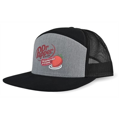 Richardson® 168 7 Panel Trucker Cap w/Full Color Imprint