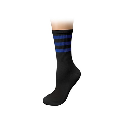 Prestige Medical - Unisex Cushioned Crew Socks