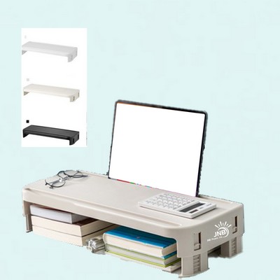 Adjustable Height Monitor Stand Riser for Ergonomic Viewing