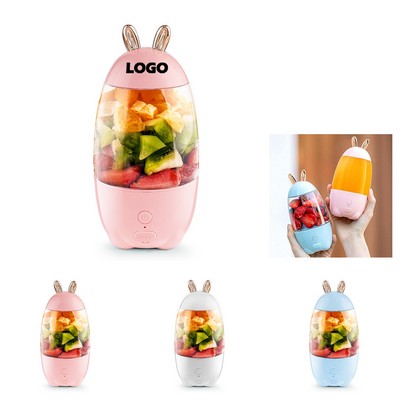 Lovely Rabbit Design Portable Blender