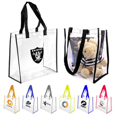 Clear Stadium Tote Bag