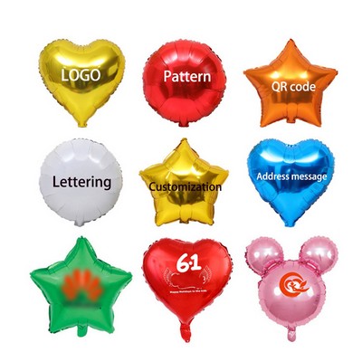 Aluminum Film Balloons Birthday Party Decoration Supplies