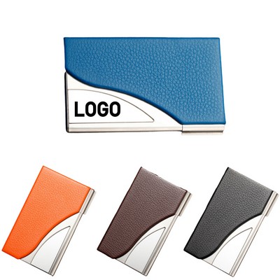 PU Leather Name Card Holders