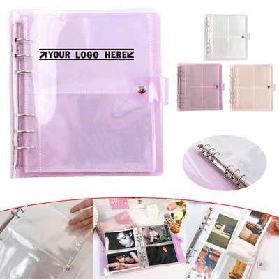 Transparent Glitter Photo Album