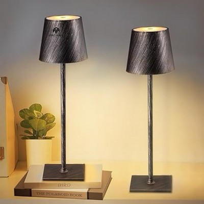 Cordless Table Lamps Stepless Dimming Rechargeable