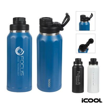 iCOOL Sedona 32 oz. Double Wall Stainless Steel Water Bottle