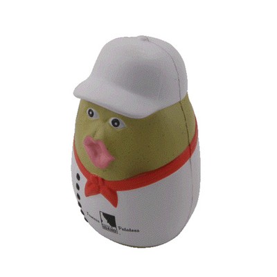 Hat-Wearing Potato Doll Stress Ball