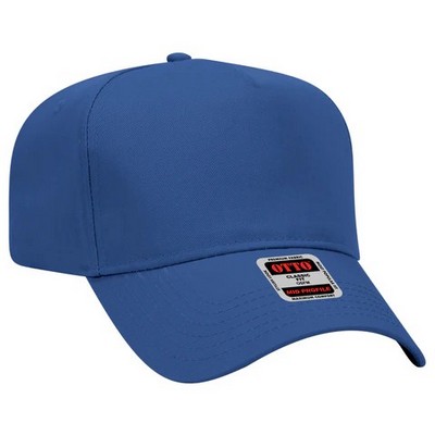 Otto Cap Five Panel Mid Profile Baseball Cap