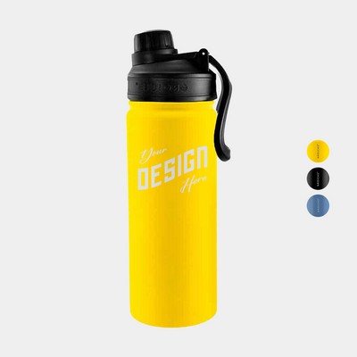 16 oz. GROSCHE® CHICAGO STEEL Insulated Water Bottle with Chug Lid