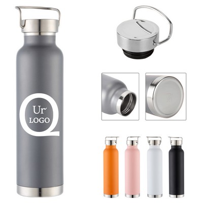 22 Oz Portable Insulated Vacuum Bottle