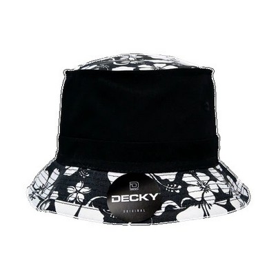 Decky Floral Brim Fisherman's Bucket Hat