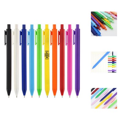 Soft Touch Retractable Gel Pen