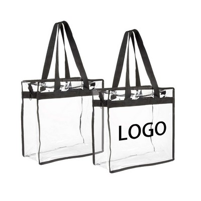 Crystal Clear Pvc Tote Bag