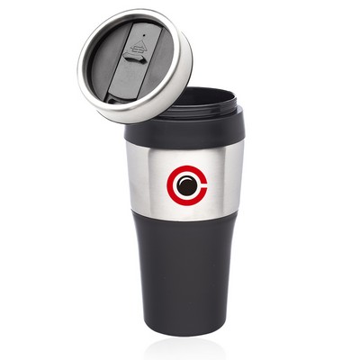 Insulated Plastic Travel Mugs 16 oz