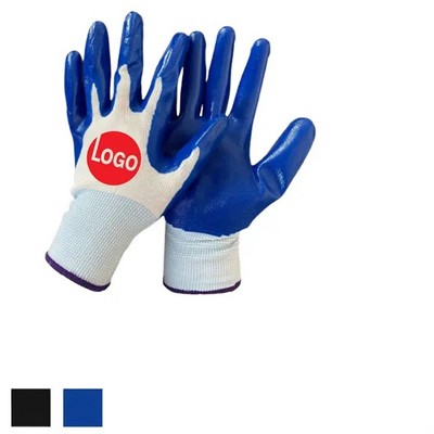 Nitrile Coated Slip Safety Gloves