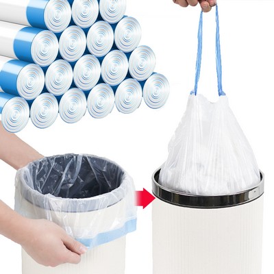 One Carry Twenty Disposable Drawstring Design Garbage Bags