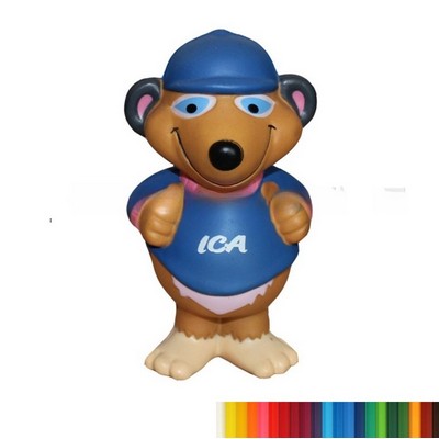 New Foam Cartoon Bear Shaped Stress Ball