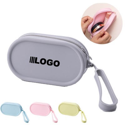 Silicone Makeup Bag Travel Cosmetic Pouch