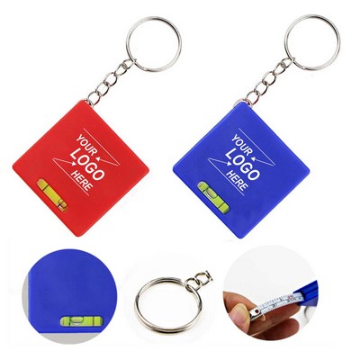 Retractable Flexible Tape Measure Keychain