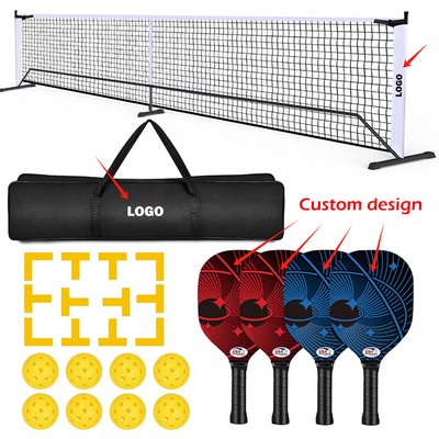 Pickleball Set with Net - 263" x 35"