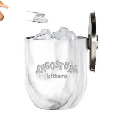 3L Insulated Ice Bucket with Lid and Tongs