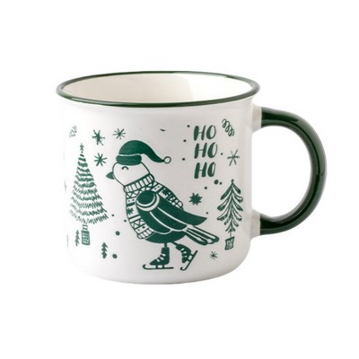 12oz Printed Christmas Mug - Bird