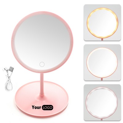 USB Rechargeable LED Mirror