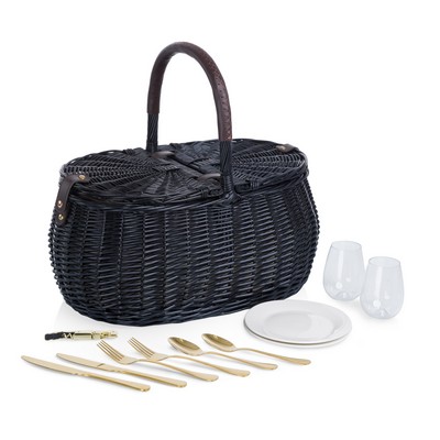 Evening Picnic Basket with Service for Two