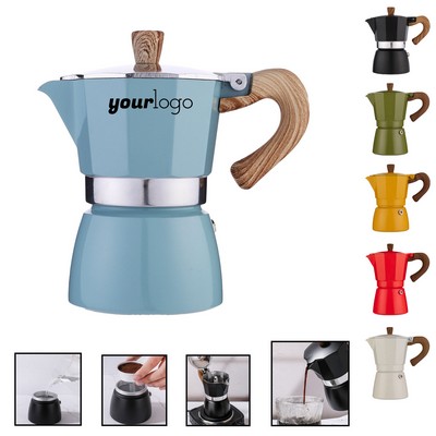 Octagonal Aluminum Moka Pot