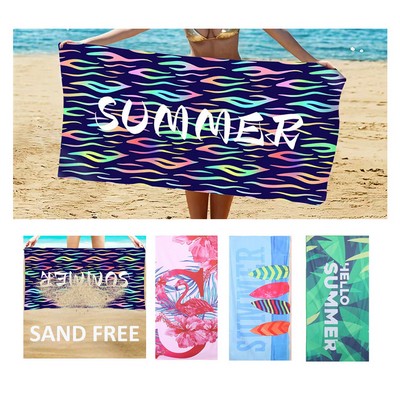 Beach Bath Towel 60" x 30"