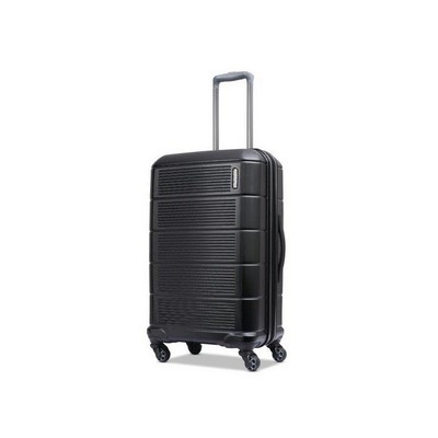 American Tourister Stratum 2.0 24" Hardside Medium Spinner Jet Black Luggage