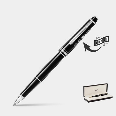 MONTBLANC® Meisterstück Luxury Platinum-Coated Classique Rollerball Pen w/ Gift Box