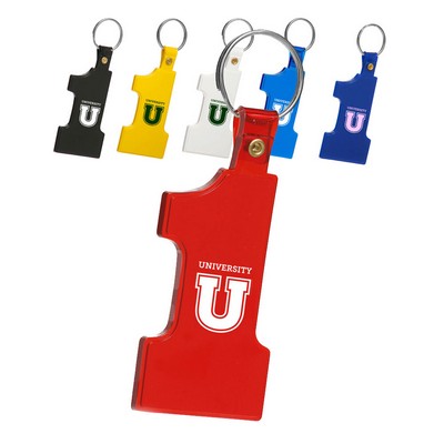 Number 1 Soft Keychains