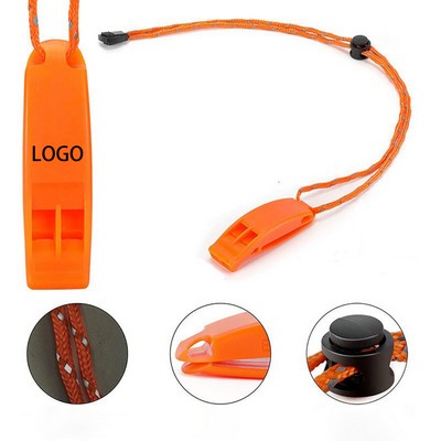 Outdoor Whistle With Lanyard