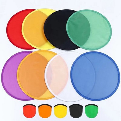 Collapsible flying disc with Pouch