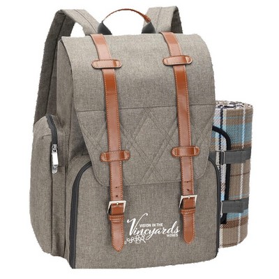 4-Person Insulated Cooler Picnic Backpack