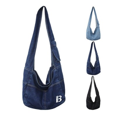 Denim Shoulder Bag