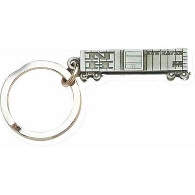 Freight Rail Car Key Tag & Key Ring