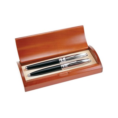 Executive Ballpoint and Roller Ball Pen Set