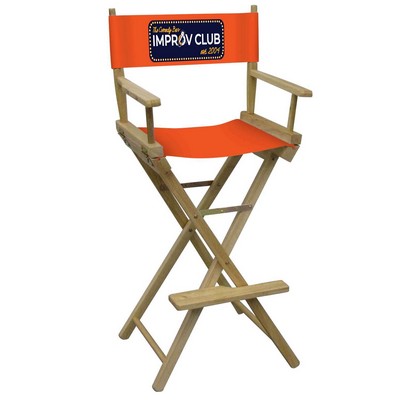 Bar-Height Director's Chair (Full-Color Imprint)