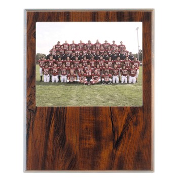 11.5"x15" Slide-In Frame Cherry Finish Plaque W/ 8"x10" Window