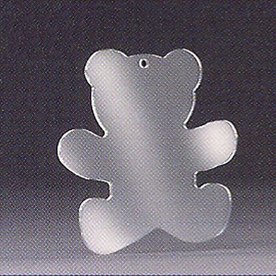 Acrylic Teddy Bear Ornament