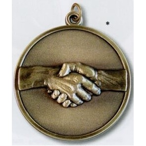 Newport Mint Medal - 2 1/2" (Handshake)